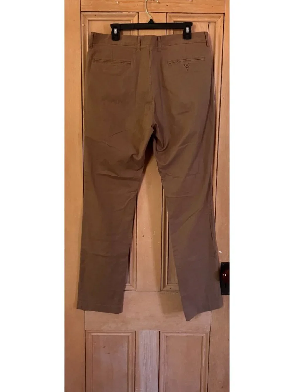 J.Crew Mens AV209 Athletic Chino Khaki Pants Size 34/32 Beige AN NWT
